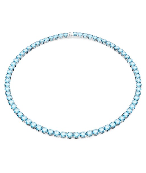 Matrix - Tennis - Bleu Argenté - Collier - Swarovski Voir les baskets