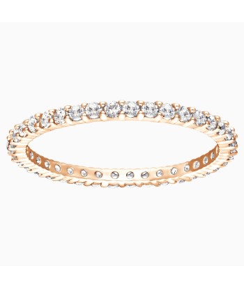 Vittore - Blanc Doré Rose - Bague - Swarovski Venez acheter