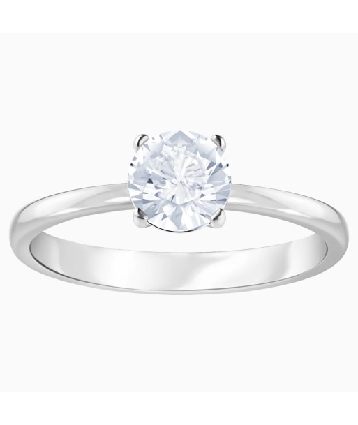 Attract - Blanc Argenté - Bague - Swarovski Pour