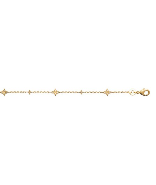 Etoile - Bracelet - Plaqué Or 50-70% off 