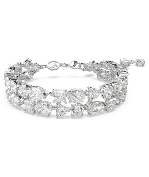 Mesmera  - Blanc Argenté - Bracelet - Swarovski l'achat 