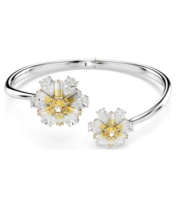 Idyllia - Fleur - Jaune Argenté - Jonc - Swarovski Venez acheter