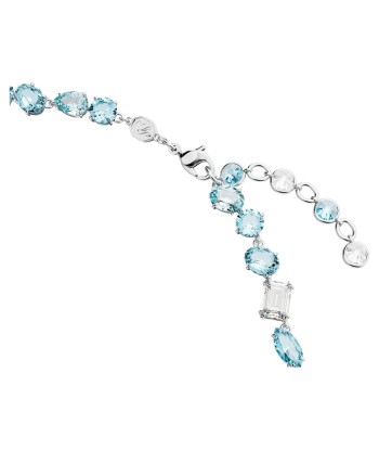 Gema - Bleu Argenté - Collier - Swarovski Comment ça marche