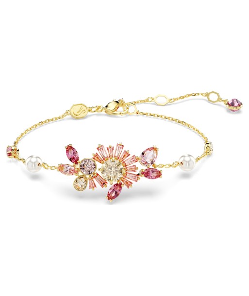 Gema - Fleur - Rose Doré - Bracelet - Swarovski Livraison rapide