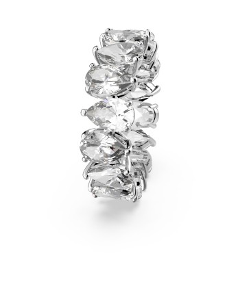 Vittore - Blanc Argenté - Goutte - Bague - Swarovski outlet