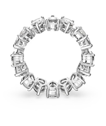 Vittore - Blanc Argenté - Goutte - Bague - Swarovski outlet