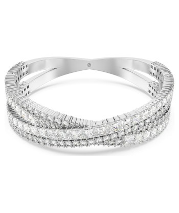 Hyperbola - Blanc Argenté - Infini - Jonc - Swarovski pas cher chine