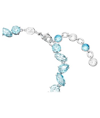 Gema - Bleu Argenté - Bracelet - Swarovski 2 - 3 jours ouvrés.