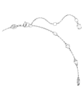 Mesmera  - Blanc Argenté - Collier - Swarovski pas cheres