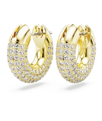 Dextera - Blanc Doré - Boucles d'oreilles - Swarovski acheter