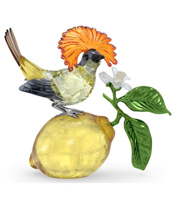 Idyllia - Oiseau sur Citron - Figurine - Swarovski 50-70% off 