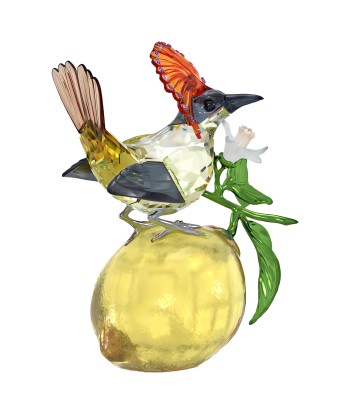 Idyllia - Oiseau sur Citron - Figurine - Swarovski 50-70% off 