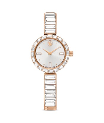 Matrix - Blanc Doré Rose - Montre - Swarovski Pour