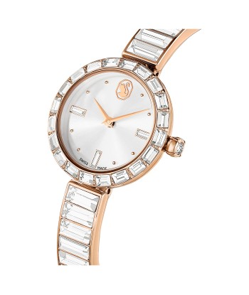 Matrix - Blanc Doré Rose - Montre - Swarovski Pour