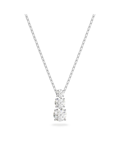 Attract - Blanc Argenté - Trilogy - Collier - Swarovski 2024