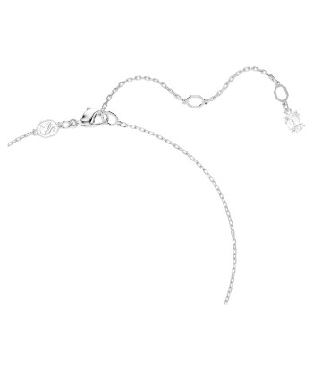 Hyperbola - Blanc Argenté - Torsade - Collier - Swarovski online