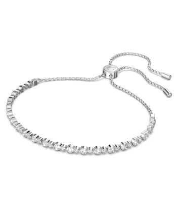 Subtle - Blanc Argenté - Bracelet - Swarovski outlet