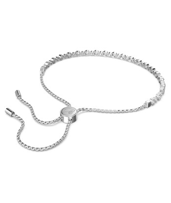 Subtle - Blanc Argenté - Bracelet - Swarovski outlet