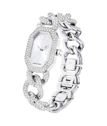 Dextera - Blanc Argenté - Montre - Swarovski le concept de la Pate a emporter 