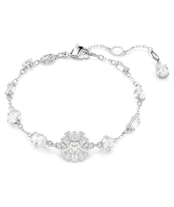 Idyllia - Flocon de Neige - Blanc Argenté - Bracelet - Swarovski online