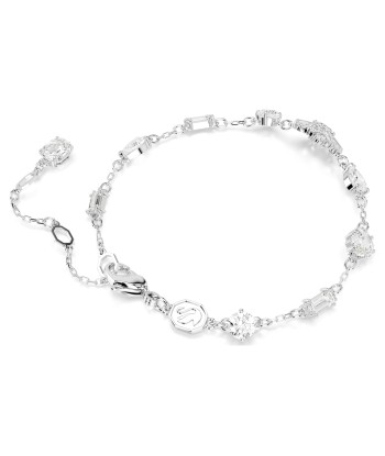 Idyllia - Flocon de Neige - Blanc Argenté - Bracelet - Swarovski online