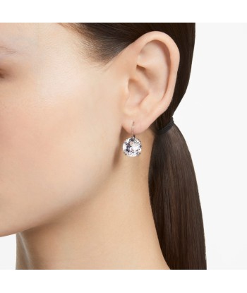 Millenia - Rond - Blanc Argenté - Boucles d'oreilles - Swarovski à prix réduit toute l'année