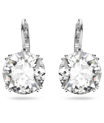 Millenia - Rond - Blanc Argenté - Boucles d'oreilles - Swarovski à prix réduit toute l'année