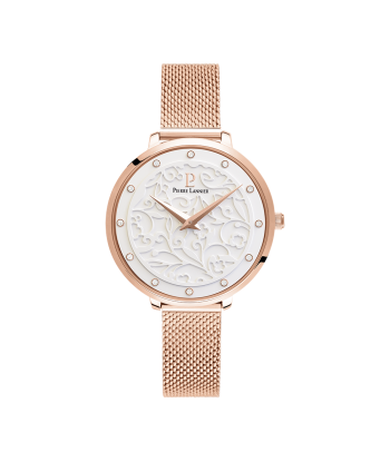 Eolia - Doré Rose Milanais - Montre - Pierre Lannier la chaussure