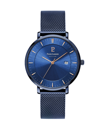 Inti - Bleu Milanais - Montre - Pierre Lannier les muscles