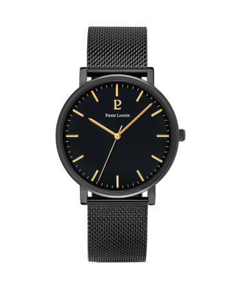 Essential - Noir Milanais - Montre - Pierre Lannier prix