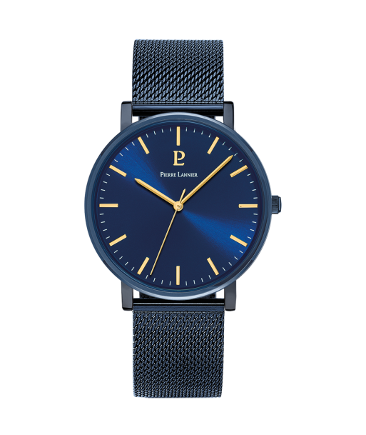 Essential - Bleu Milanais - Montre - Pierre Lannier de l' environnement