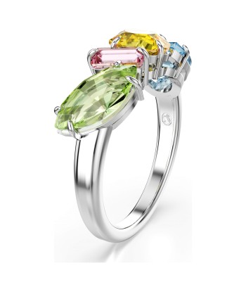 Gema - Multicolore Argenté - Bague - Swarovski commande en ligne