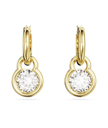 Dextera - Blanc Doré - Boucles d'oreilles - Swarovski Les êtres humains sont 