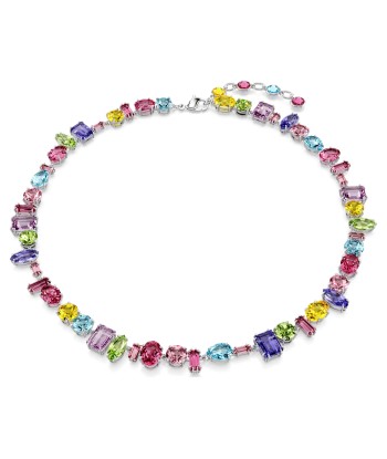 Gema - Multicolore Argenté - Collier - Swarovski Pour