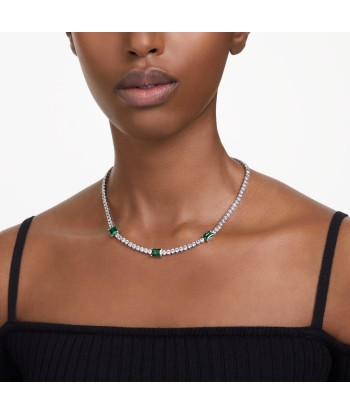 Matrix - Tennis - Vert Argenté - Collier - Swarovski 50-70% off 