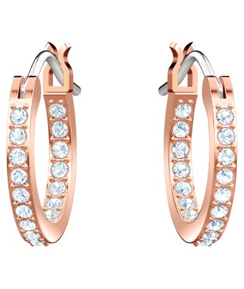 Symbolica - Blanc Or Rosé - Boucles d'oreilles - Swarovski Vous souhaitez 