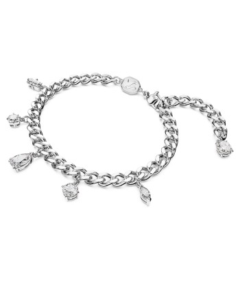 Dextera - Blanc Argenté - Bracelet - Swarovski meilleur choix