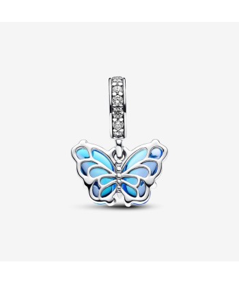 Animaux - Papillon Bleu - Argent - Charms - Pandora en ligne