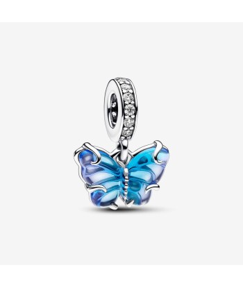 Animaux - Papillon Bleu - Argent - Charms - Pandora en ligne