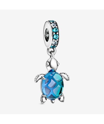 Animaux - Tortue Bleue - Argent - Charms - Pandora Les magasins à Paris