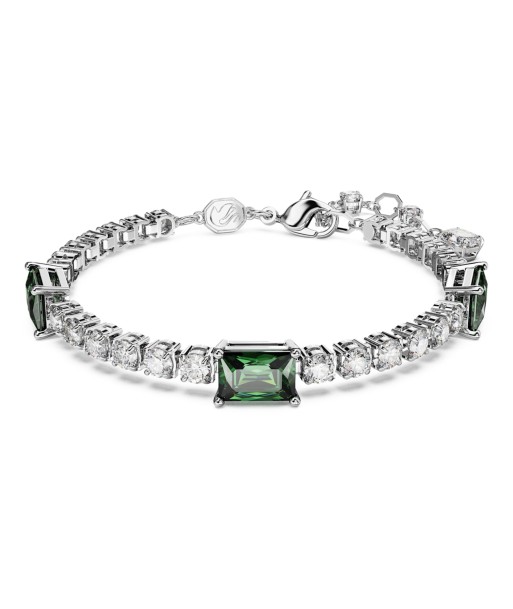 Matrix - Tennis - Vert Argenté - Bracelet - Swarovski Livraison rapide