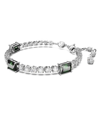 Matrix - Tennis - Vert Argenté - Bracelet - Swarovski Livraison rapide