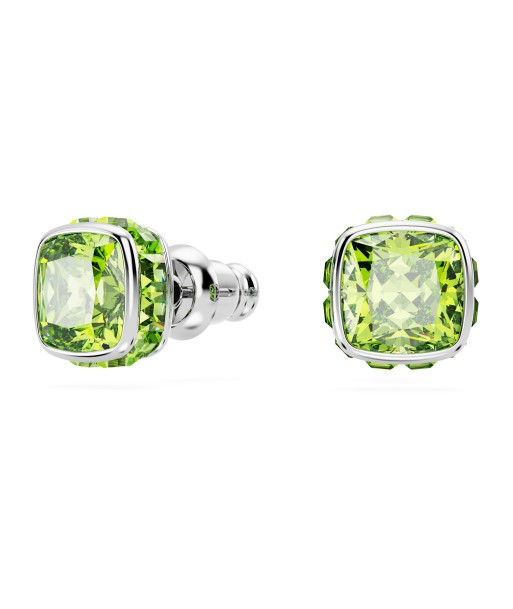 Birthstone - Aout - Vert Argenté - Boucles d'oreilles - Swarovski les muscles