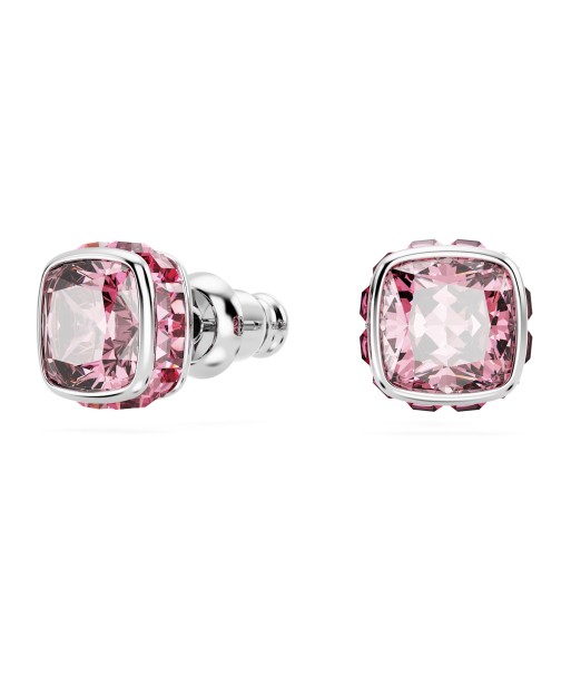 Birthstone - Octobre - Rose Argenté - Boucles d'oreilles - Swarovski Dans la société mordern