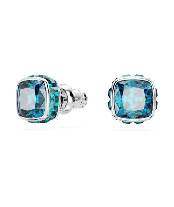 Birthstone - Décembre - Bleu Argenté - Boucles d'oreilles - Swarovski l'achat 