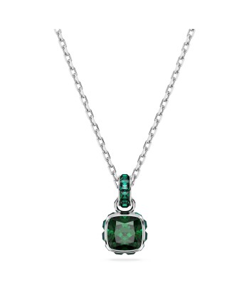 Birthstone - Mai - Vert Argenté - Collier - Swarovski livraison et retour toujours gratuits