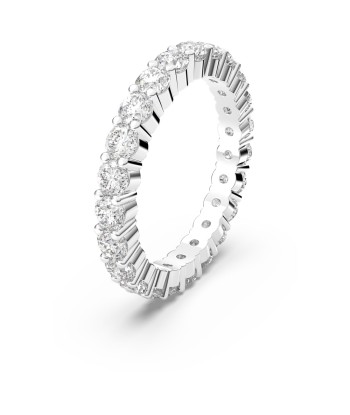 Vittore - Blanc Argenté - XL - Bague - Swarovski pas cheres