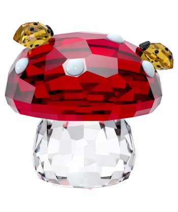 Idyllia - Champignon et Coccinelles  - Figurine - Swarovski du meilleur 