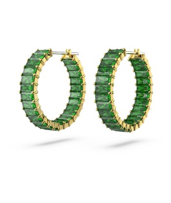 Matrix - Vert Doré - Boucles d'oreilles - Swarovski prix