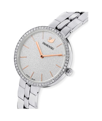 Cosmopolitan - Blanc Argenté - Montre - Swarovski solde